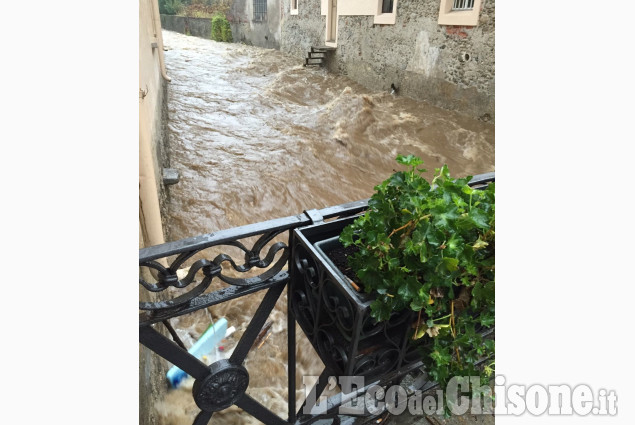 Allerta meteo: foto da Cavour