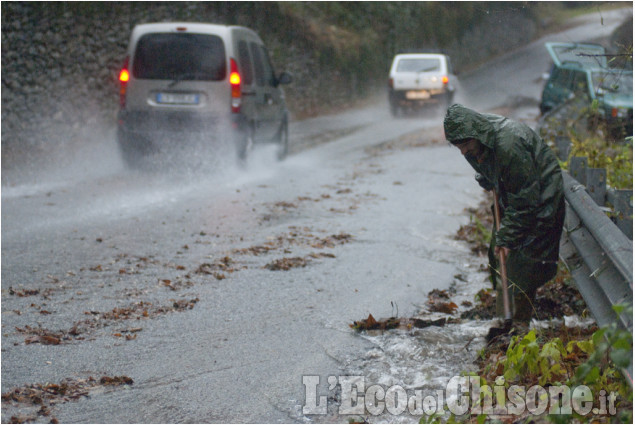 Val Pellice: la perturbazione continua, viabilità ai limiti