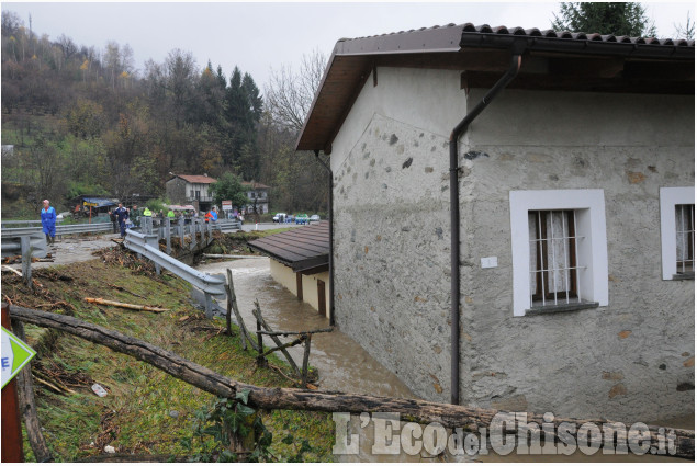 Allerta maltempo: i ponti crollati a Sanfront