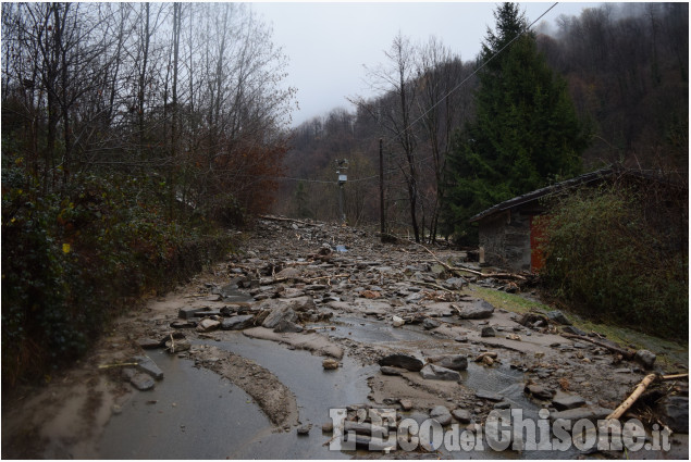 Alluvione: immagini dalla val Pellice