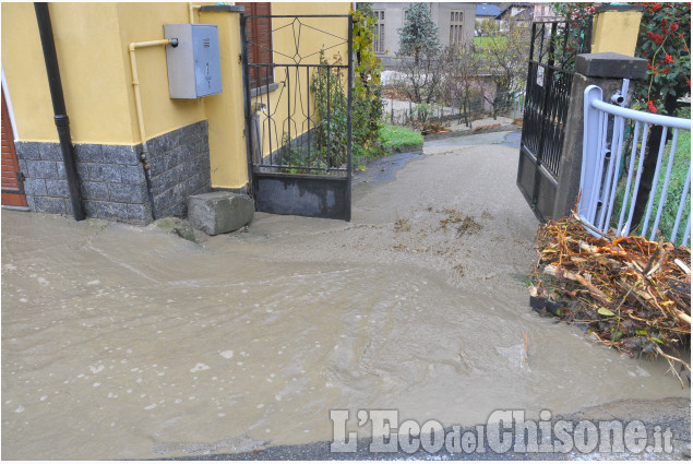 Alluvione in Val Chisone: le immagini da Meano a Dubbione