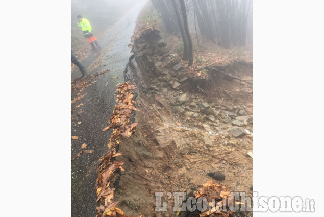 Cumiana: frane, allagamenti e case evacuate