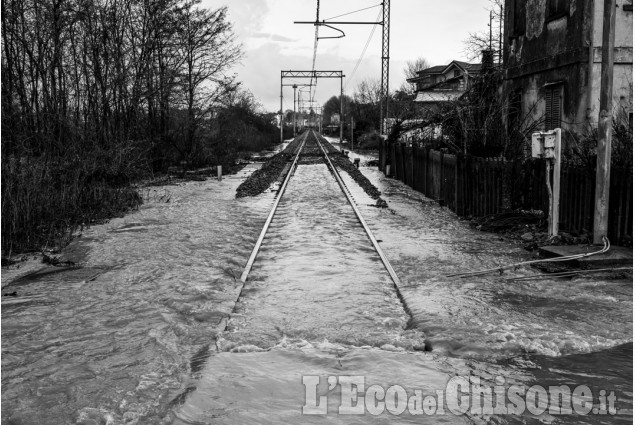 Il racconto dell&#039;alluvione di Candiolo in bianco e nero