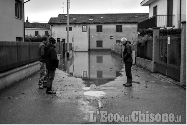 Il racconto dell&#039;alluvione di Candiolo in bianco e nero