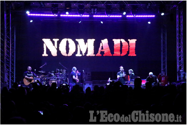 Il concerto dei Nomadi a Villafranca