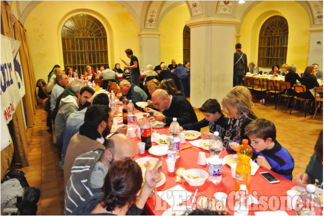 Pinerolo : Cena di solidarietà