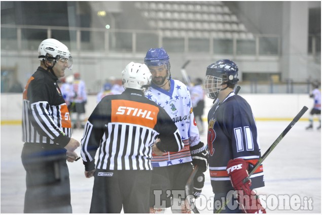 Hockey serie C Pinerolo-Real Torino 1-6