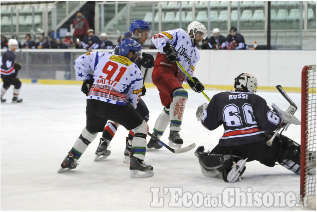 Hockey serie C Pinerolo-Real Torino 1-6