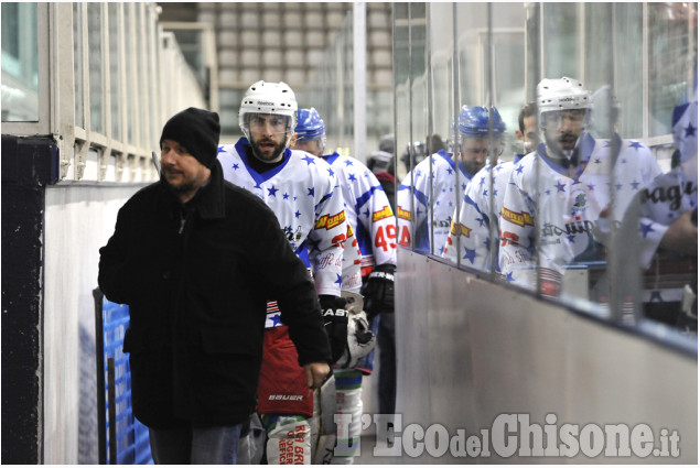 Hockey serie C Pinerolo-Real Torino 1-6