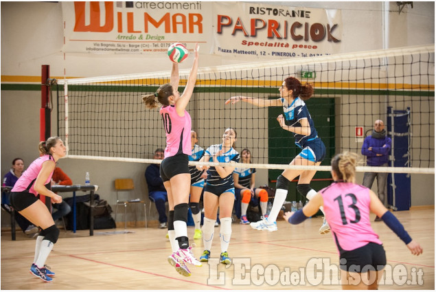 Volley serie D  femminile Valchisone vs Rivoli 