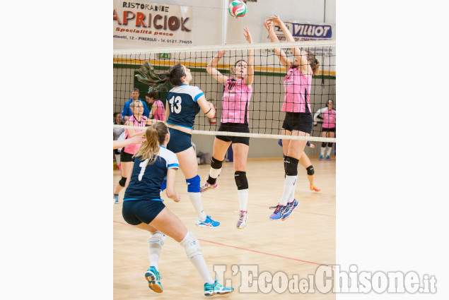 Volley serie D  femminile Valchisone vs Rivoli 