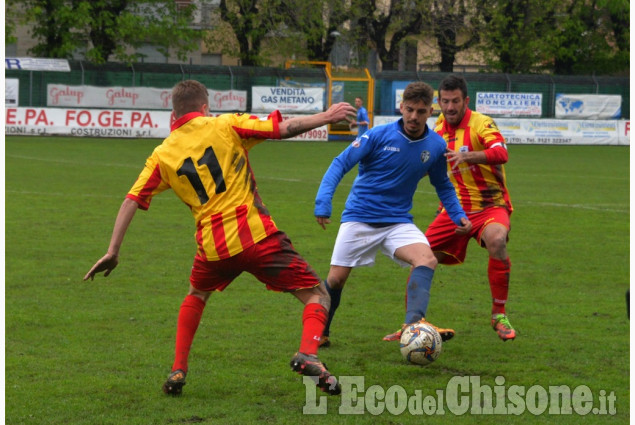 Calcio serie D: Pinerolo,solo un pari con Bra