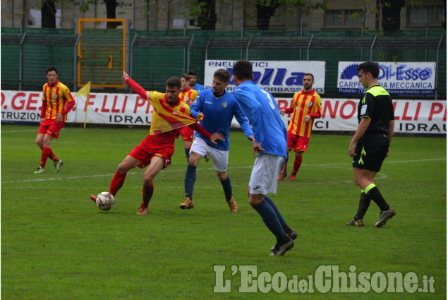 Calcio serie D: Pinerolo,solo un pari con Bra