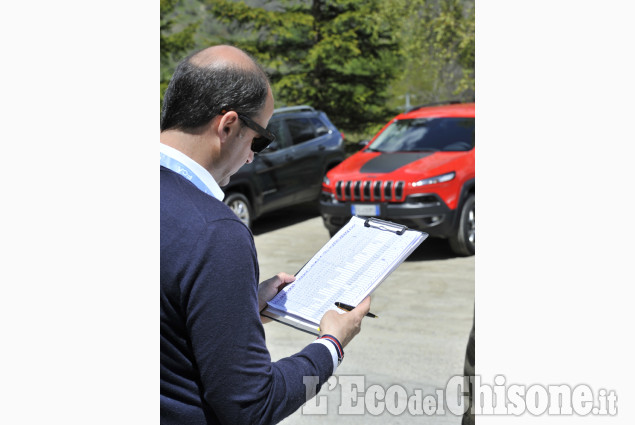 I gioielli di casa FCA al lago del Laux per il test drive