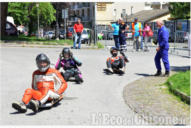 Pinerolo prova dimostrativa di Bob Kart