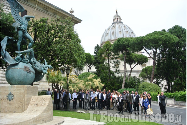 Sindaci Pinerolesi dal Papa