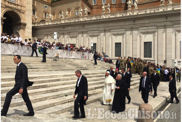 Sindaci Pinerolesi dal Papa