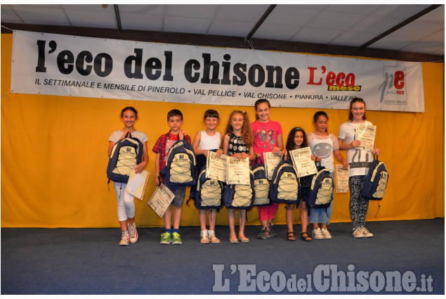 Cumiana: Premiazione concorso de L&#039;ECO