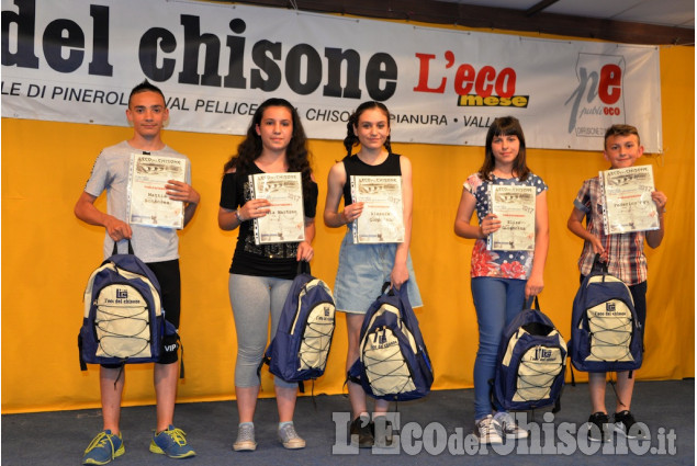 Cumiana: Premiazione concorso de L&#039;ECO