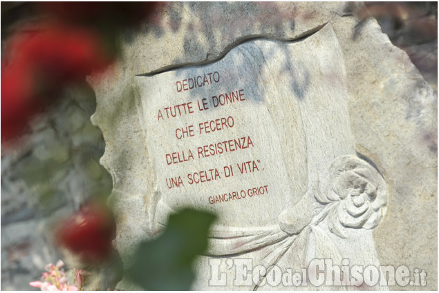 Porte: inaugurato il monumento alle Donne della Resistenza