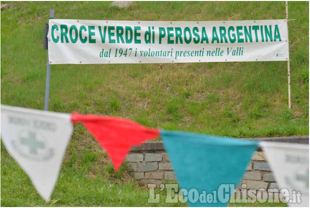 Settant&#039;anni di Croce Verde: festa a Perosa Argentina