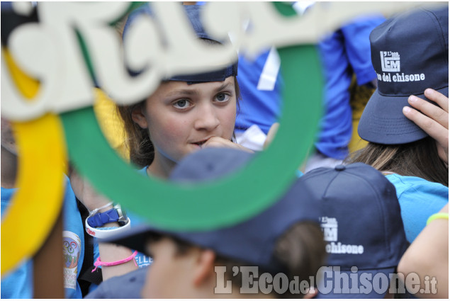 L&#039;inaugurazione delle Mini Olimpiadi di Valle 