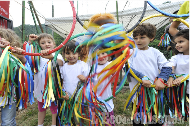 L&#039;inaugurazione delle Mini Olimpiadi di Valle 