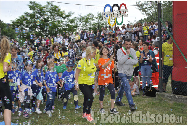 L&#039;inaugurazione delle Mini Olimpiadi di Valle 