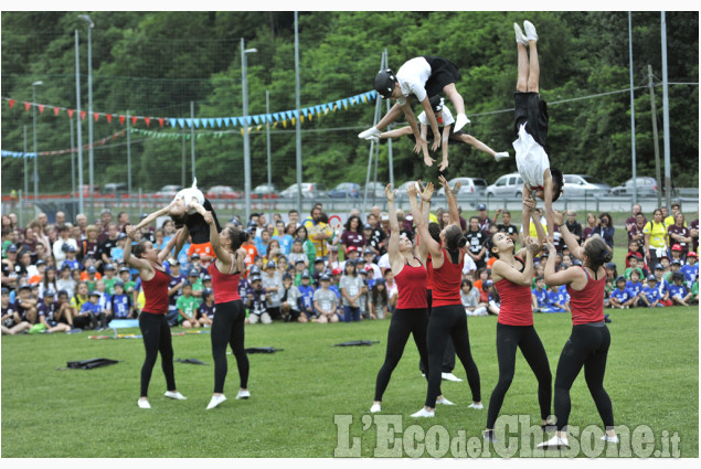 L&#039;inaugurazione delle Mini Olimpiadi di Valle 