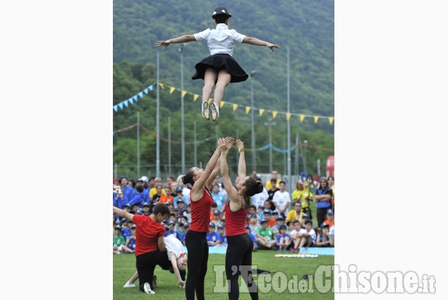 L&#039;inaugurazione delle Mini Olimpiadi di Valle 