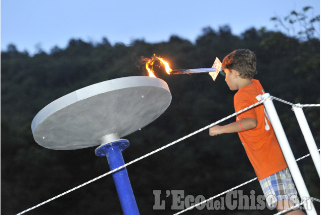 L&#039;inaugurazione delle Mini Olimpiadi di Valle 