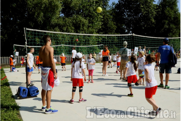 Candiolo: festa finale mini volley, 380 piccoli atleti