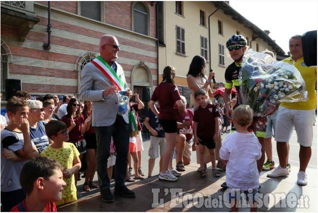 Davide Nicola all&#039;arrivo a Vigone