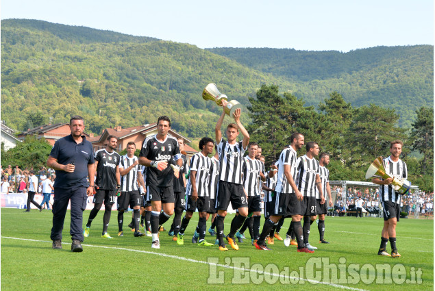 Alcuni scatti della Juventus a Villar Perosa