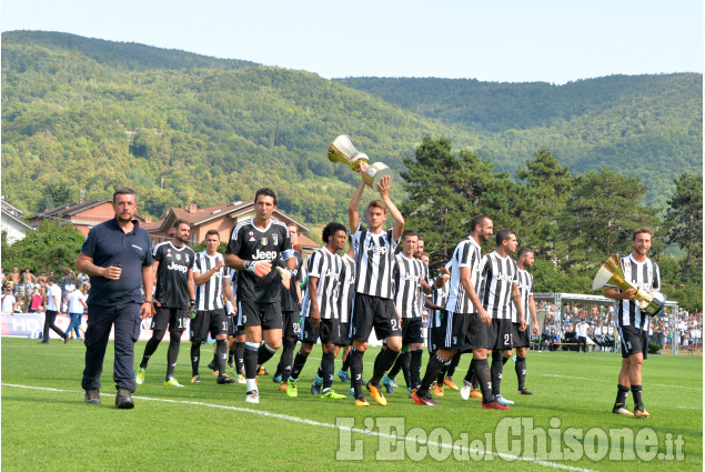 Alcuni scatti della Juventus a Villar Perosa