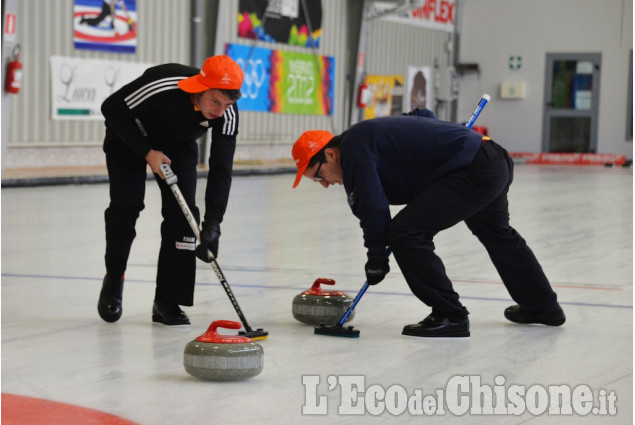 Pinerolo, curling trofeo Sys Tek alla Nazionale magiara