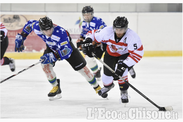 Hockey ghiaccio Serie C: derby Sporting Pinerolo-Valpeagle