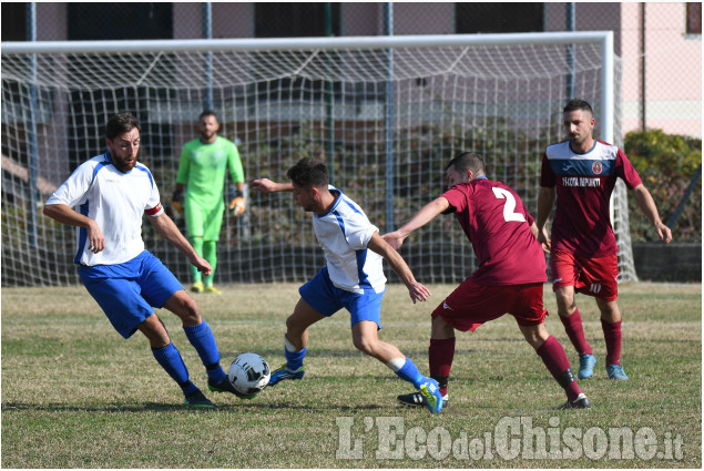 Calcio Prima categoria: Tris Bricherasio, Piossasco ko