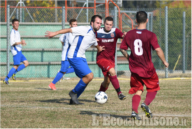 Calcio Prima categoria: Tris Bricherasio, Piossasco ko