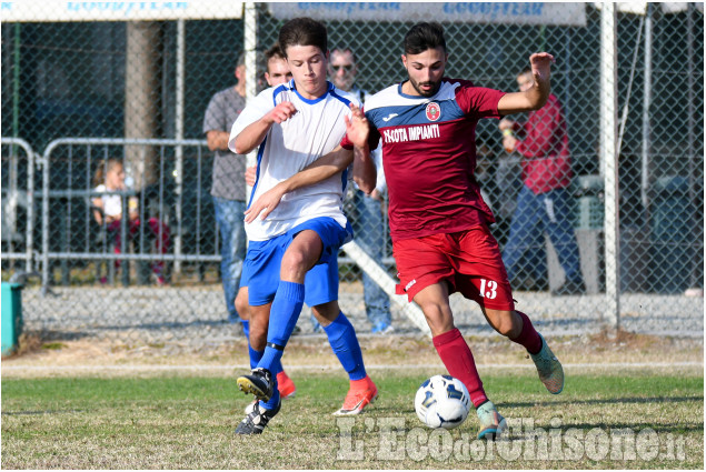 Calcio Prima categoria: Tris Bricherasio, Piossasco ko