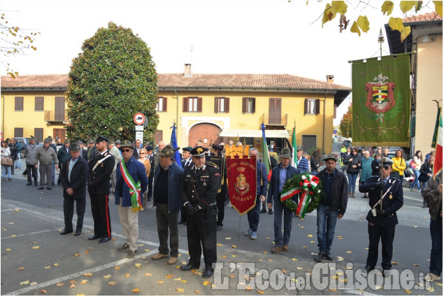 Buriasco: Commemorazione del 4 novembre