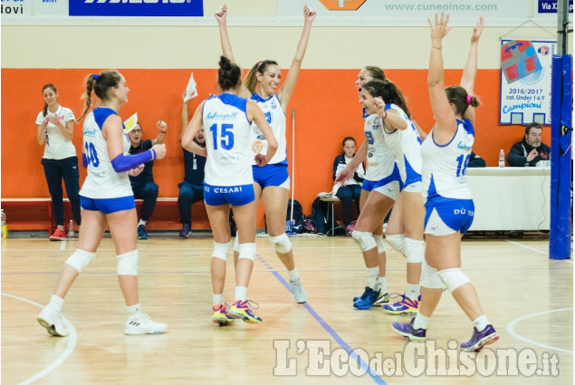 VOLLEY: EUROSPIN PINEROLO VINCE IL BIG-MATCH