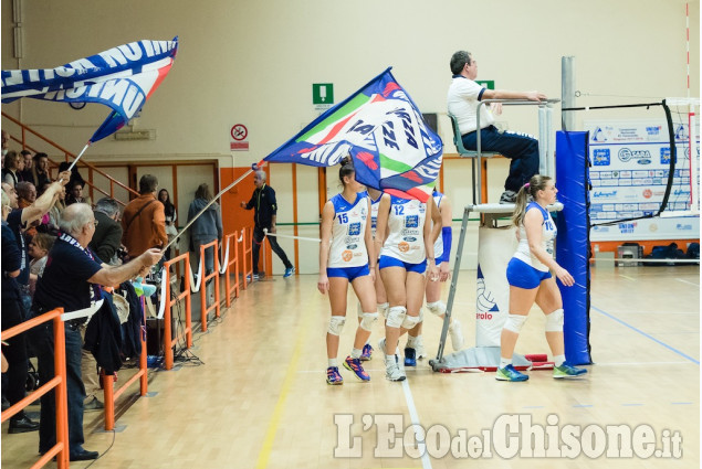 Volley B1 femminile: vince ancora L&#039;Eurospin di Moglio, la vetta ad un passo