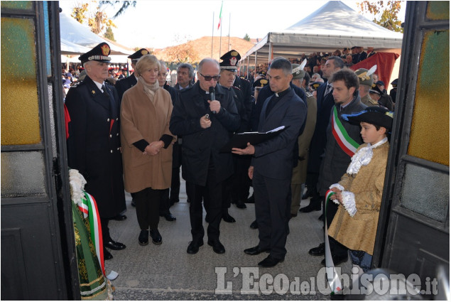 Pinerolo, la Ministra Pinotti ha inaugurato la nuova caserma dei Carabinieri