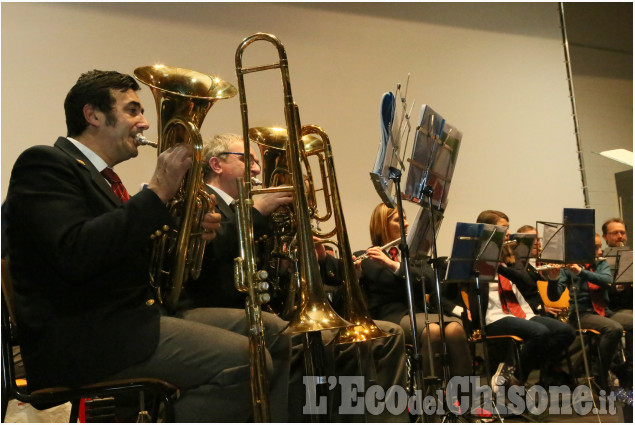 Candiolo: il concerto di Natale della Filarmonica