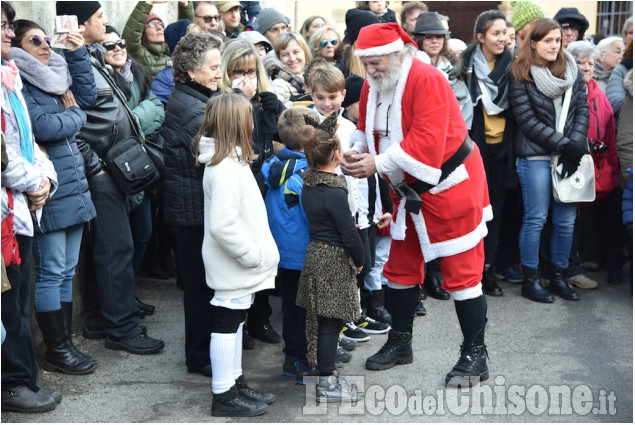 Cumiana in festa con Babbo Natale
