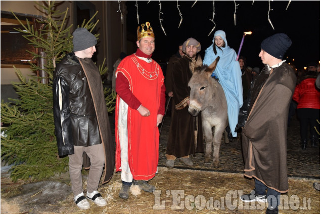 Presepe vivente a San Pietro v.l.