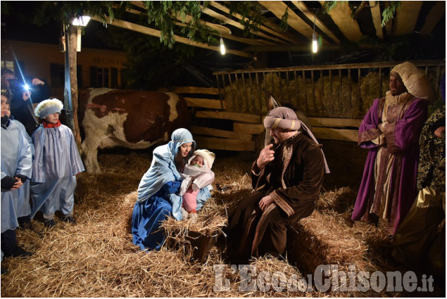 Presepe vivente a San Pietro v.l.