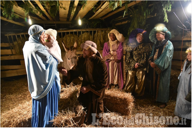 Presepe vivente a San Pietro v.l.