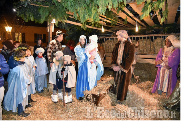 Presepe vivente a San Pietro v.l.